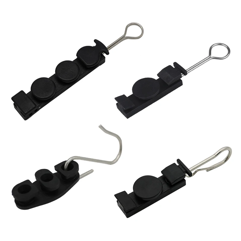 S тип Adss FTTH Тип анкерный зажим для оптоволоконного кабеля