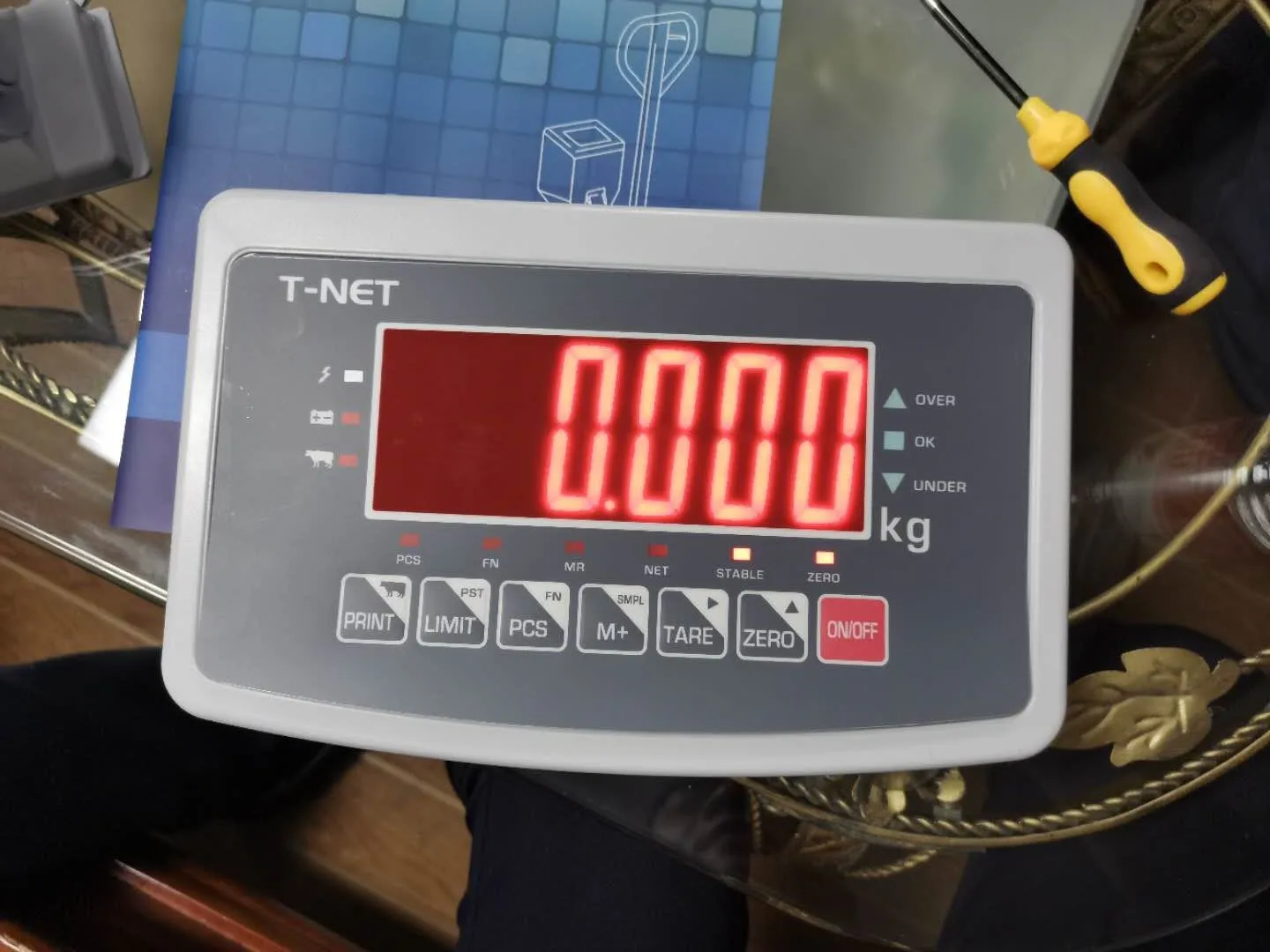 T-Scale CE, OIML  LED ABS plastic Weighing Indicator VW