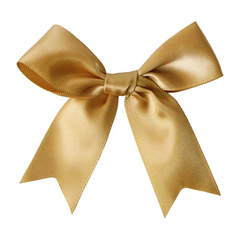 MSD New Arrival Handmade Bows Garment Accessory  Satin Ribbon Bow Gift Ribbon Bows for Decorations