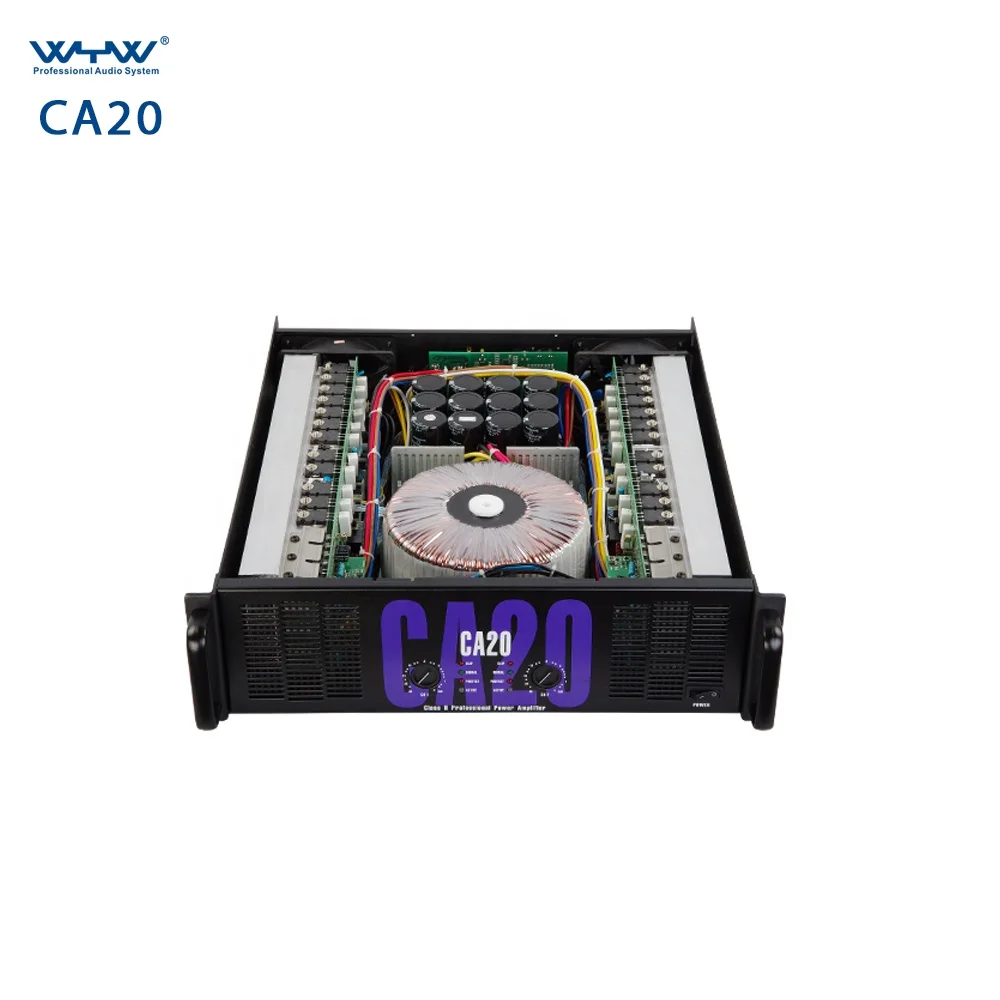 CA20 1300-watt ClassH Bridge Mode Audio Power Amplifier