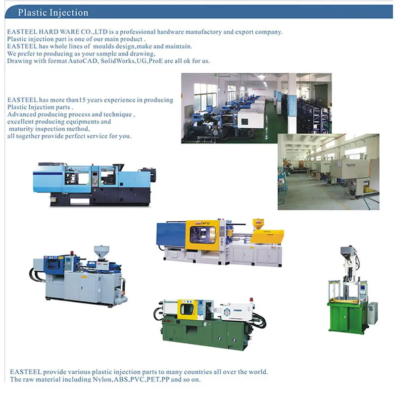 Factory Customized Plastic Parts Injection Molding Service  Car Parts Mould Custom Plastic Injection