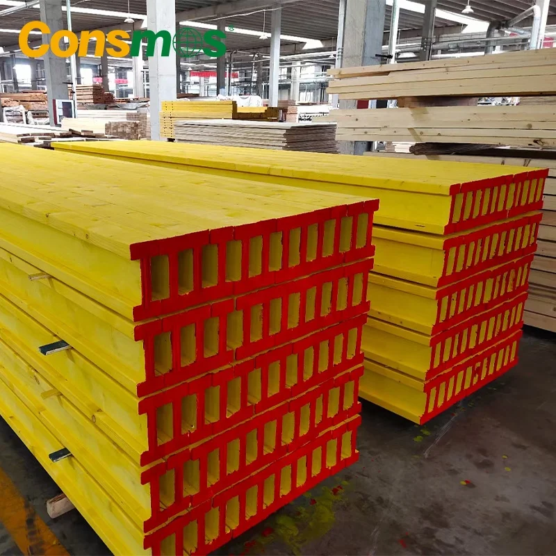 Hot Selling Waterproof Construction Slab Formwork System Solid Wood H20 Timber Beam