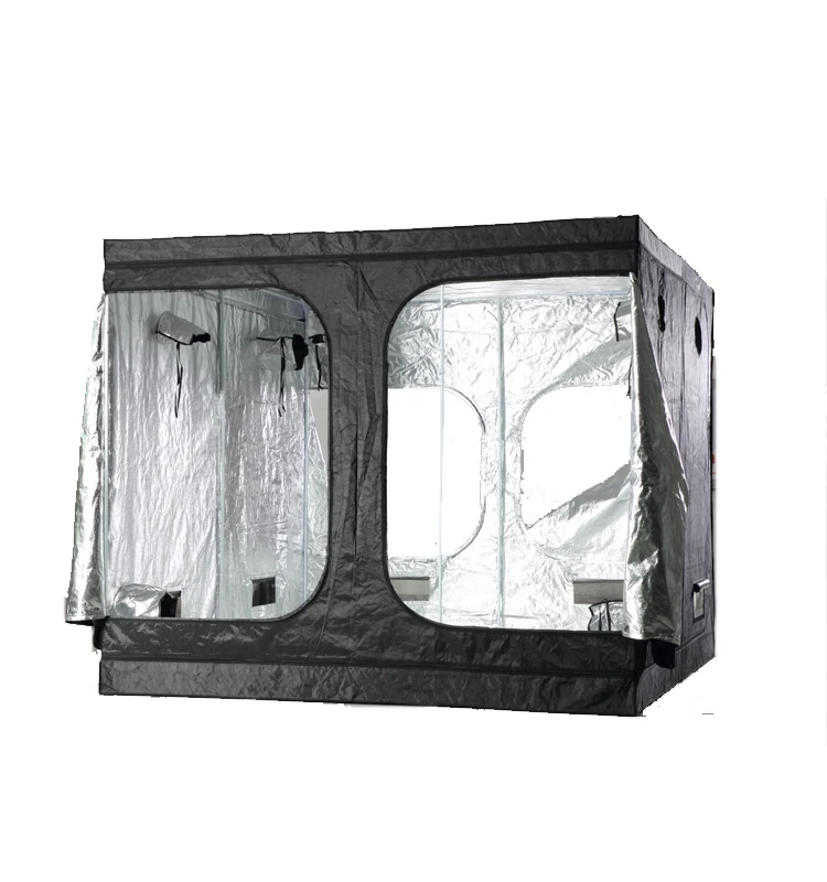 Hot selling, durable and easy to assemble 240 * 120 * 200 cm 600D polyester film 8x4ft indoor planting tent for home planting