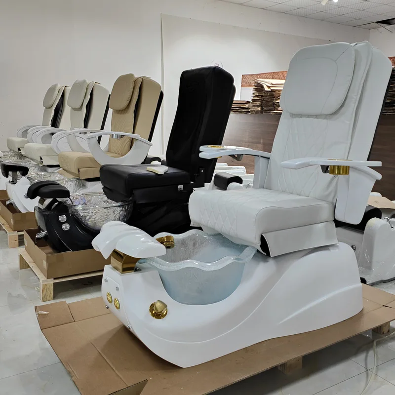 New Hot full body spa reclining foot massage chair for pedicure chair