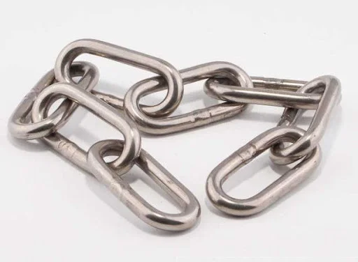 Chain Manufacturers High Quality Heavy Duty Industrial Marine Grade Offshore Use 304 Stainless Steel Lifting Link Chains
