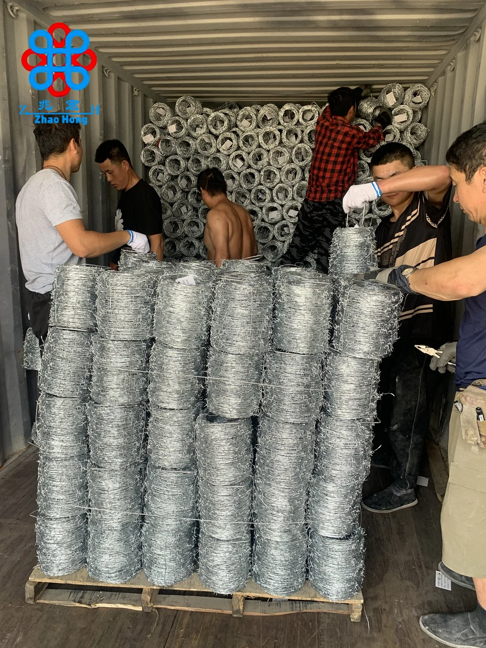 Hot Sell High Quality 50kg Galvanized Security Metal Fencing  Barbed wire Factory supply Arame Farpado Lowa Roll/Coil