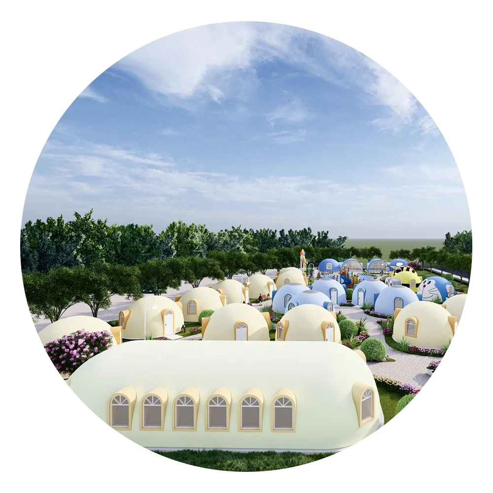 Cheap Modern High Quality EPS   Prefab House Dome Off Grid Prefab House For Park
