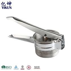 Professional Stainless Steel Baby Food Durable Stainless Steel Potato Ricer And Masher