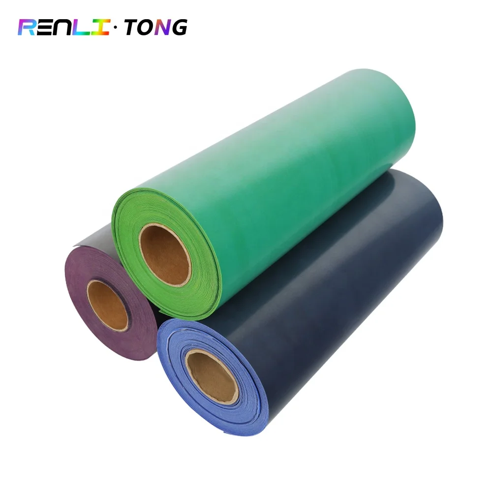 renlitong mickey mouse heat transfer vinyl flocking heat transfer vinyl heat press for clothing