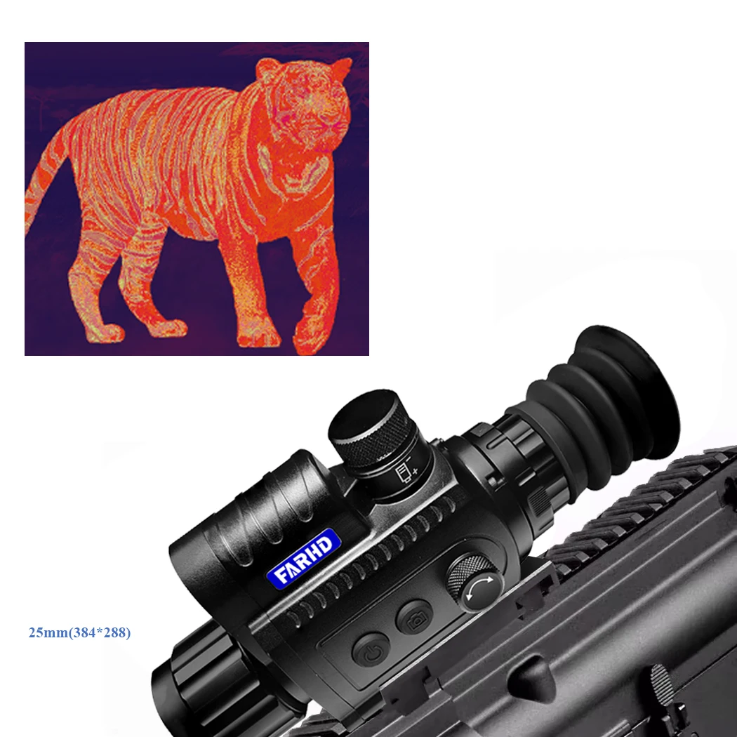 Best Price Thermal Imaging Scope 384*288 25mm Clear Outdoor Hunting Monocular for Wildlife Photography and Hunting