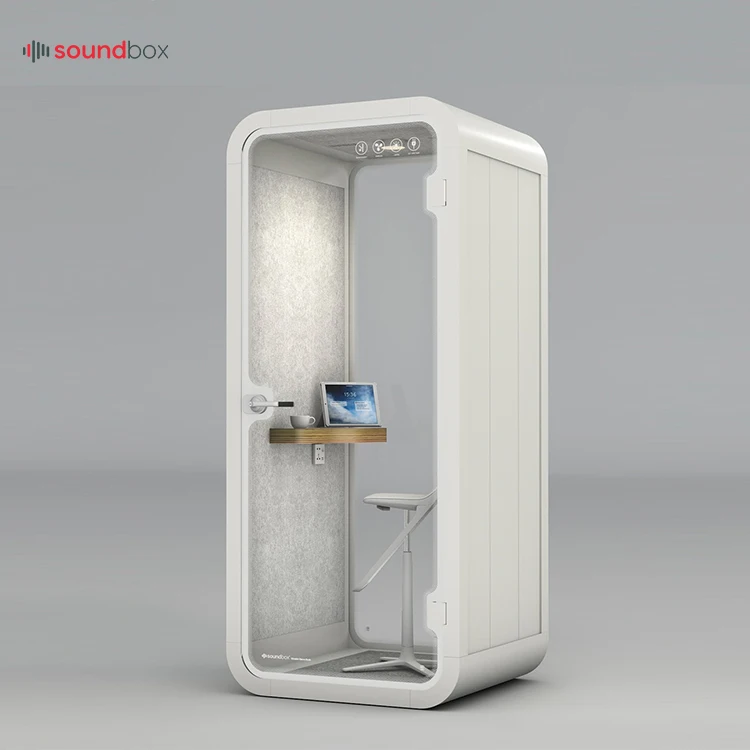China Manufacturers Soundproof Quiet Office Phone Booth Price