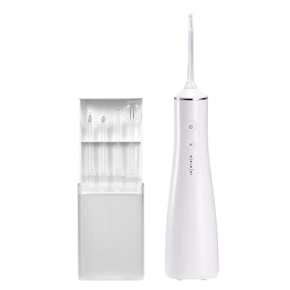 Cordless Dental Water Flosser Portable Water Flosser Travel Rechargeable IPX 7 Oral Irrigator