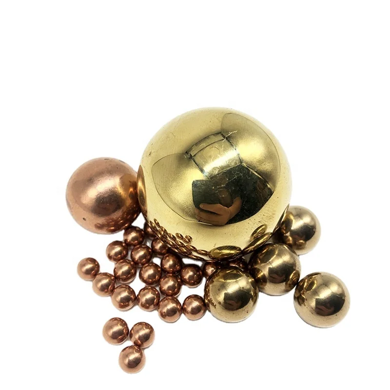 brass sphere custom brass ball High quality brass beads