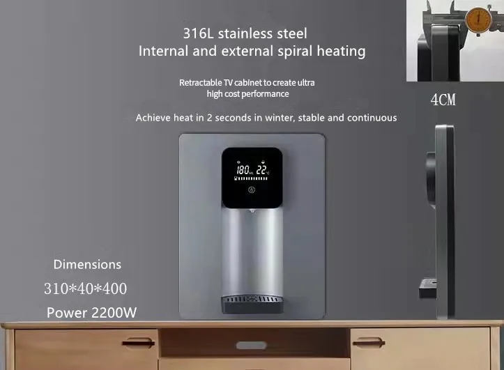 Instant Hot Dispenser Generate Domestic Direct Drinking Tap Water Filter Heating One Machine