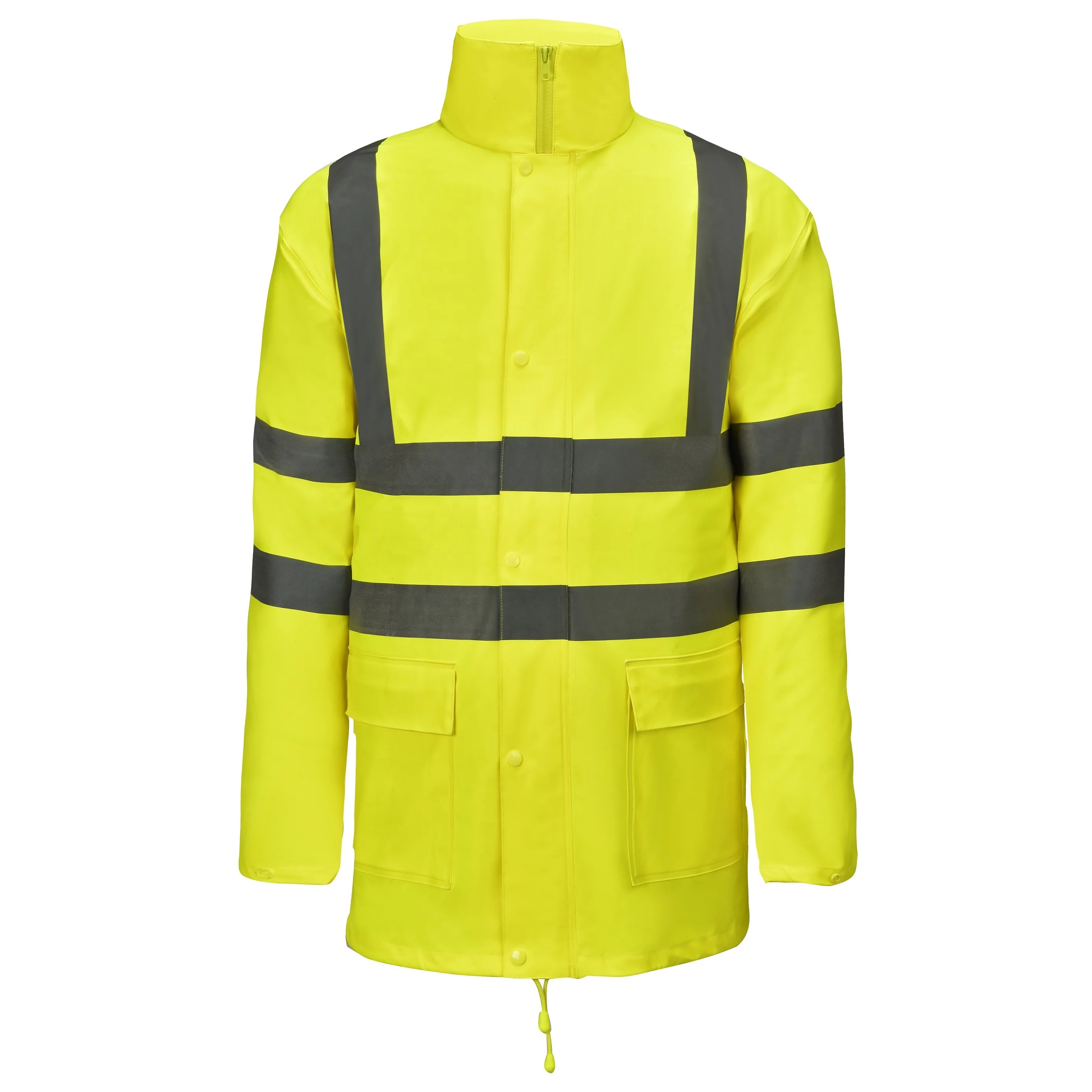 
PU/PVC polyester fabric Waterproof Rain Jacket Pants With hood for Men Women Rain Suits 