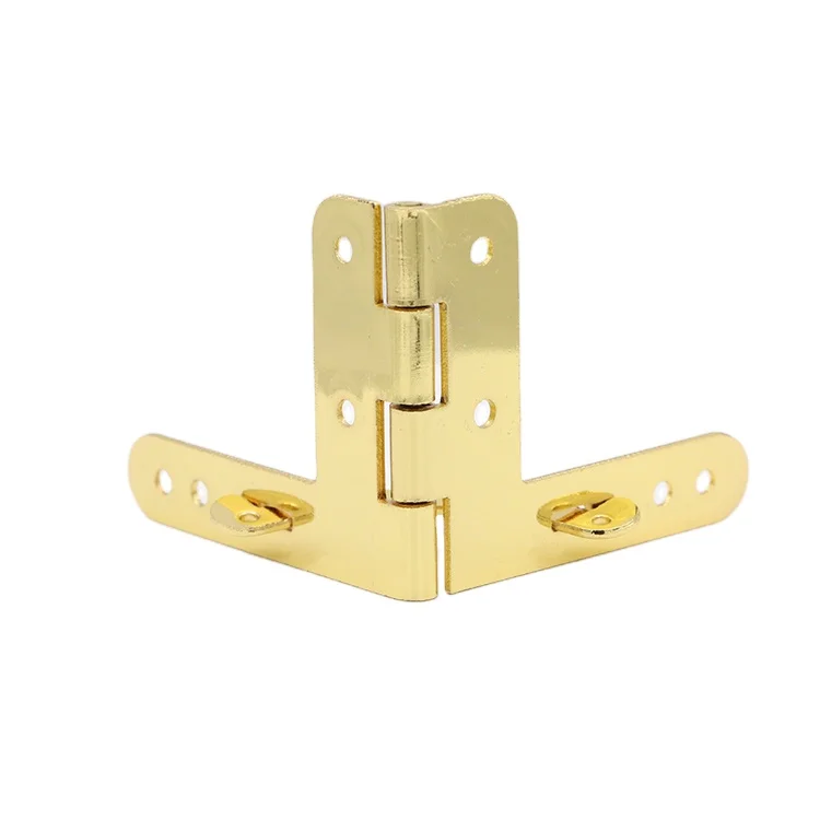 Decorative box accessories luxury stainless steel quadrant hinge metal quadrant hinges 40 x 48 mm