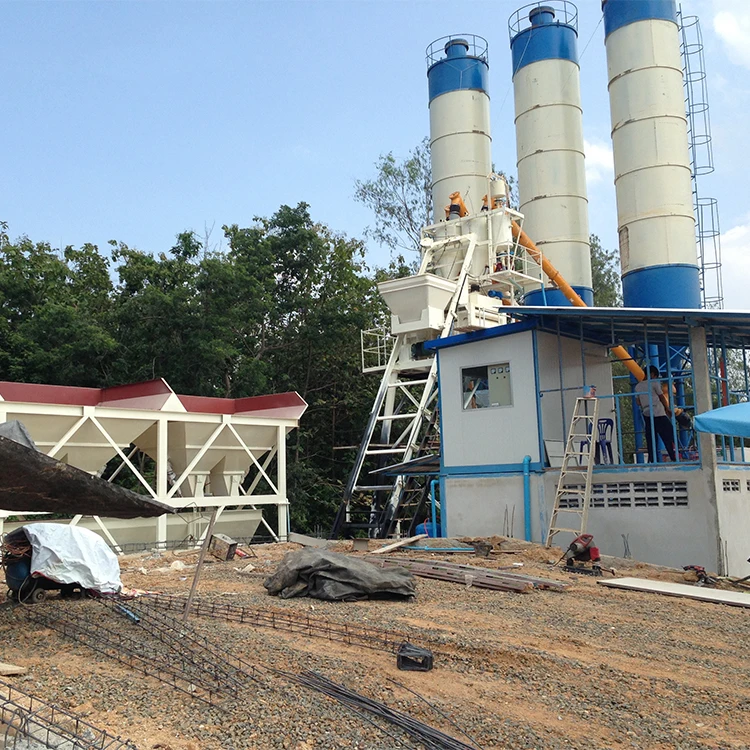 High Grade Steel Hzs120 Concrete Mixing Plant Concrete Batching Plant Concrete plant for sale