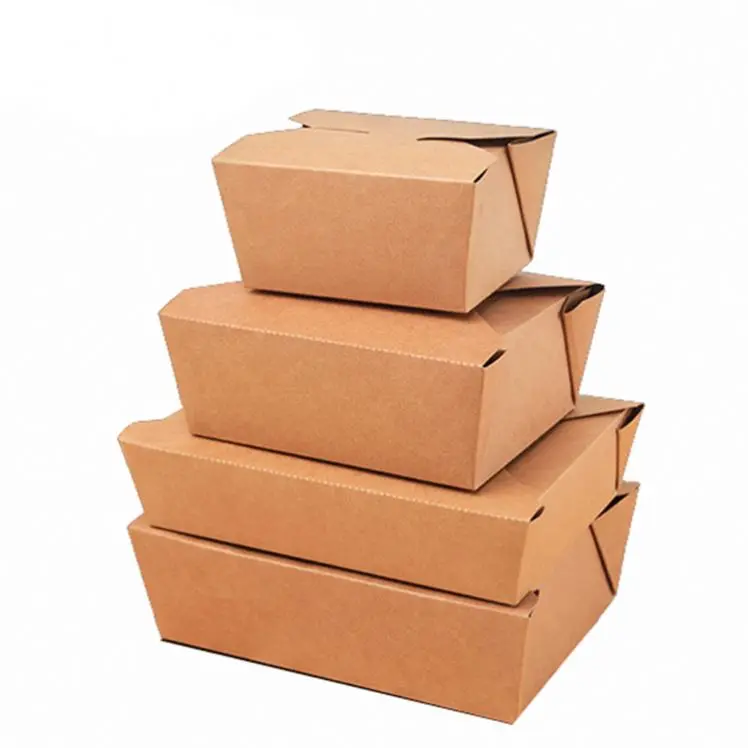 Factory Supply Wholesale Price Fast Food Delivery Box