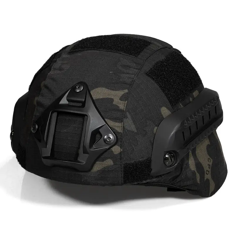 Versatile tactical helmet covers are available for outdoor camping and climbing
