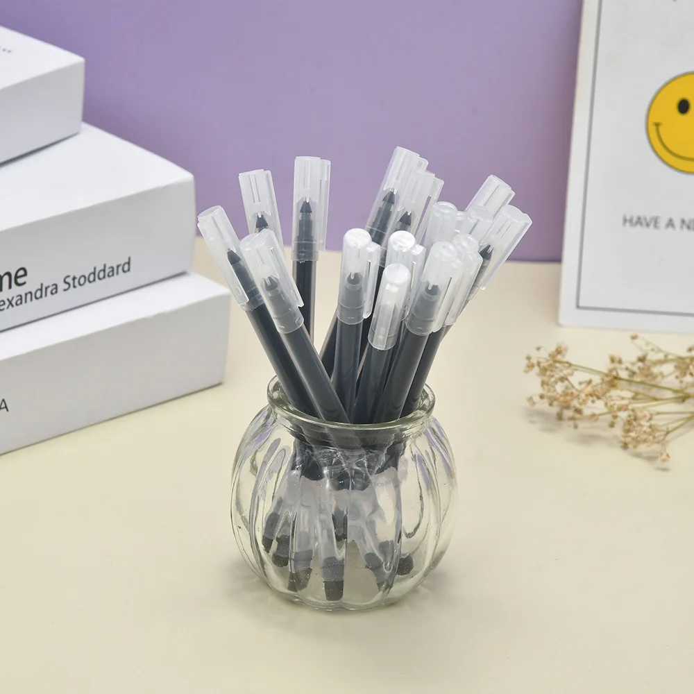 wholesale Office School Black/Red/Blue 0.5mm Ink Color gel Pen