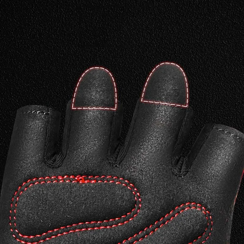 LS0746 Nylon polyester fitness gloves Half-finger Gym Gloves for children Workout Gloves for Exercise