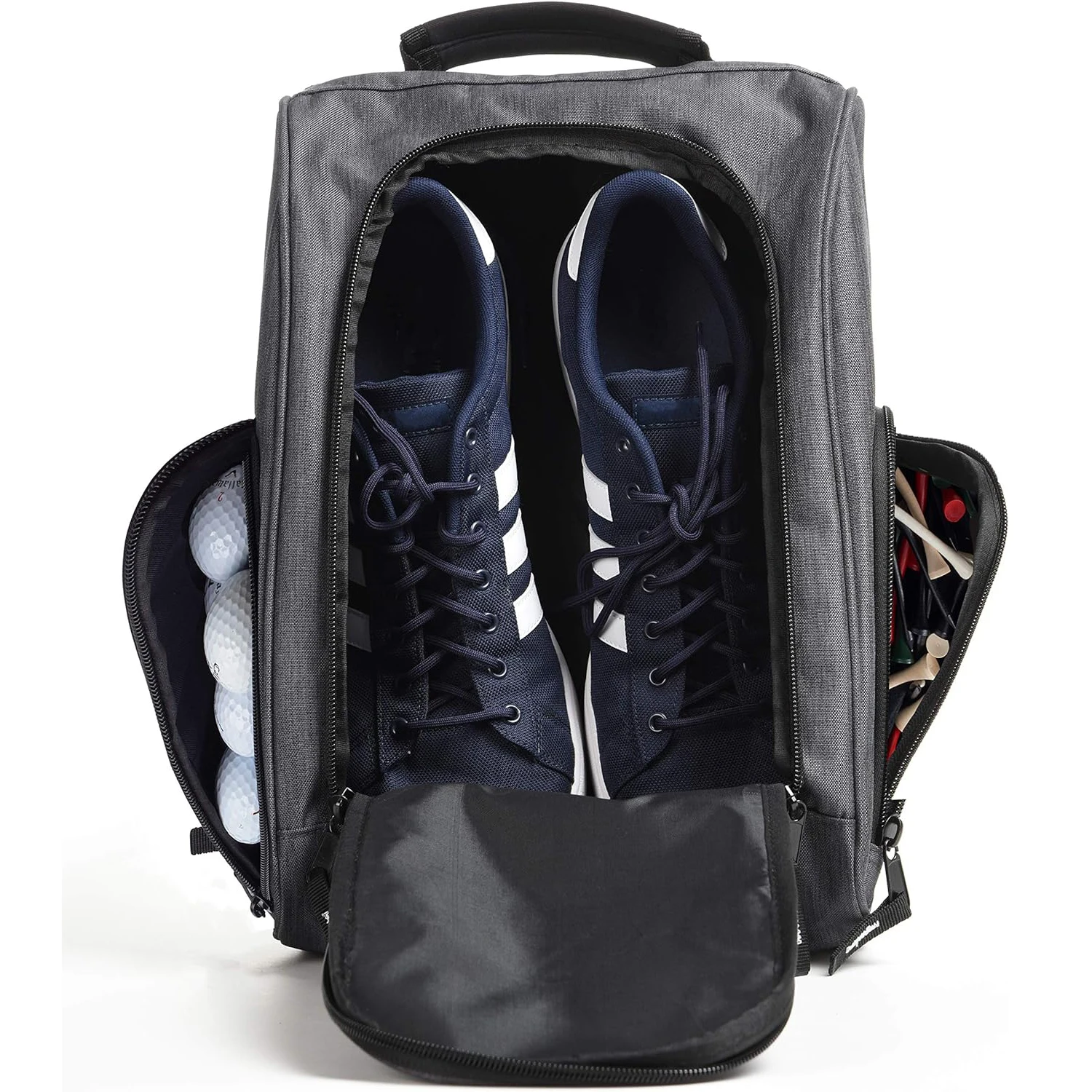 custom logo blank utility basketball sport travel football sneaker storage boot carrier polyester transport golf shoe bag