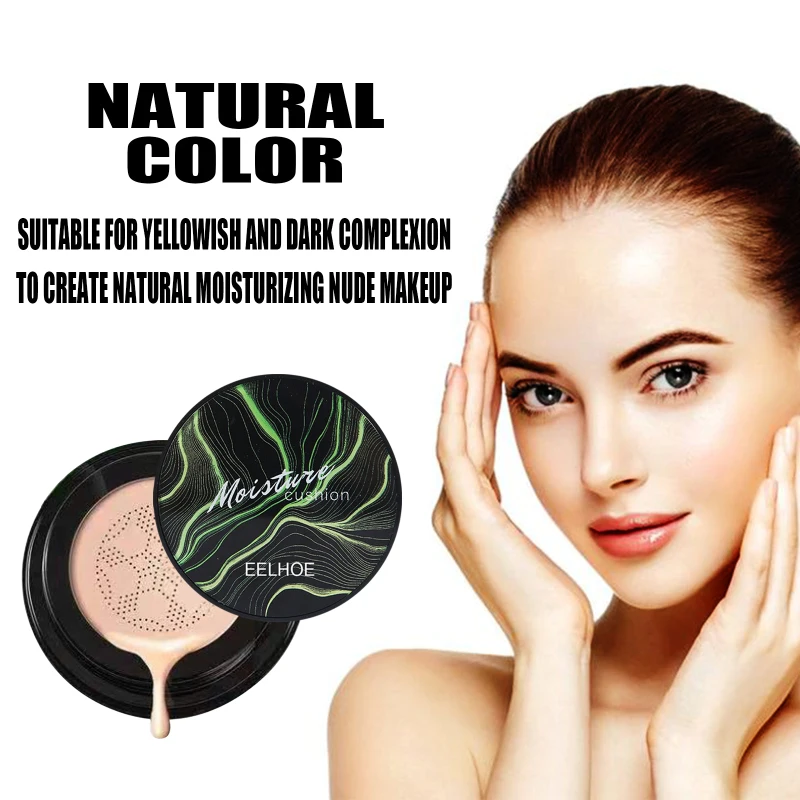 Mushroom Head Make up Air Cushion Moisturizing Foundation Oil-control Natural Brightening Makeup BB Cream