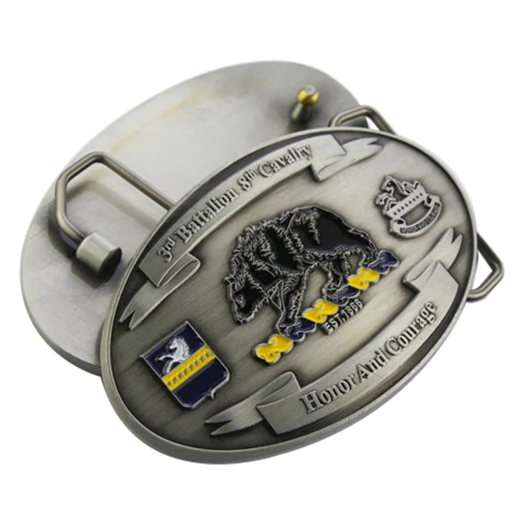 China Manufacturer Metal Brass Mens Belt Buckle Western Seat Cowboy Custom Belt Buckles Logo Metal For Men