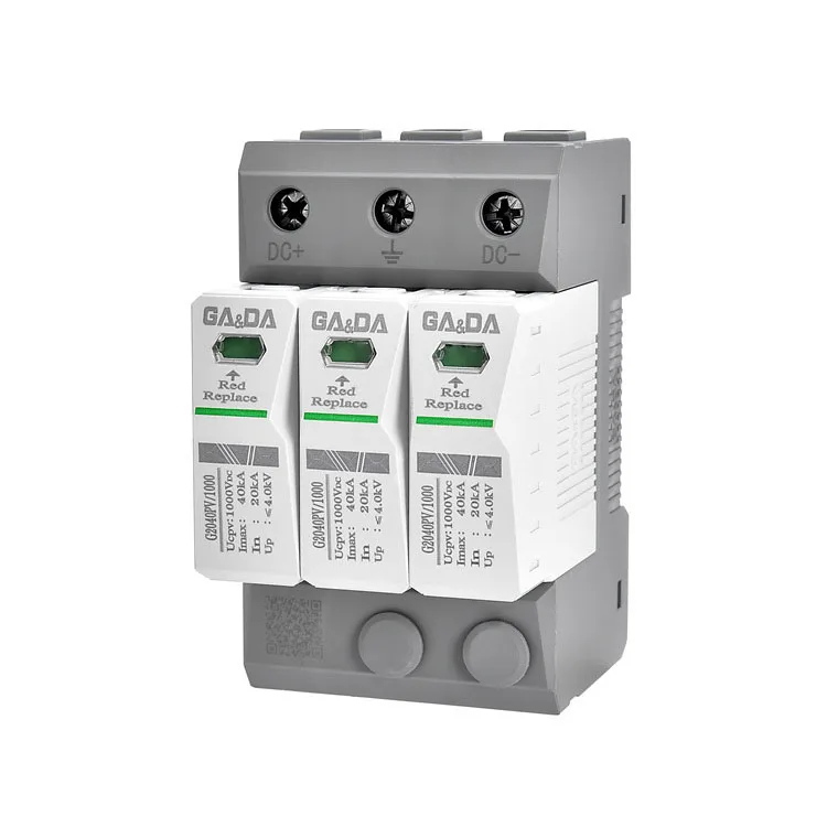 Hot-selling DC 40KA 1000V DC PV SPD Power  electric surge protector surge protection dc surge protective device