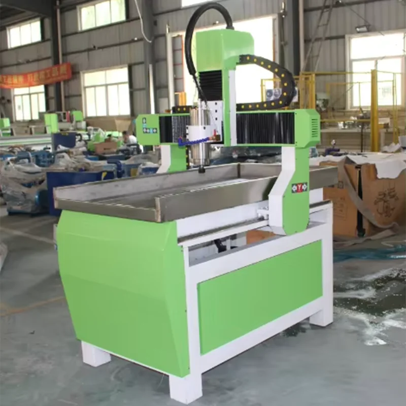 Mini 2.2kw CNC Router 6090 Small CNC Milling Machine / Router CNC Wood Acrylic Stone Metal Aluminum with Mach 3 DSP controller