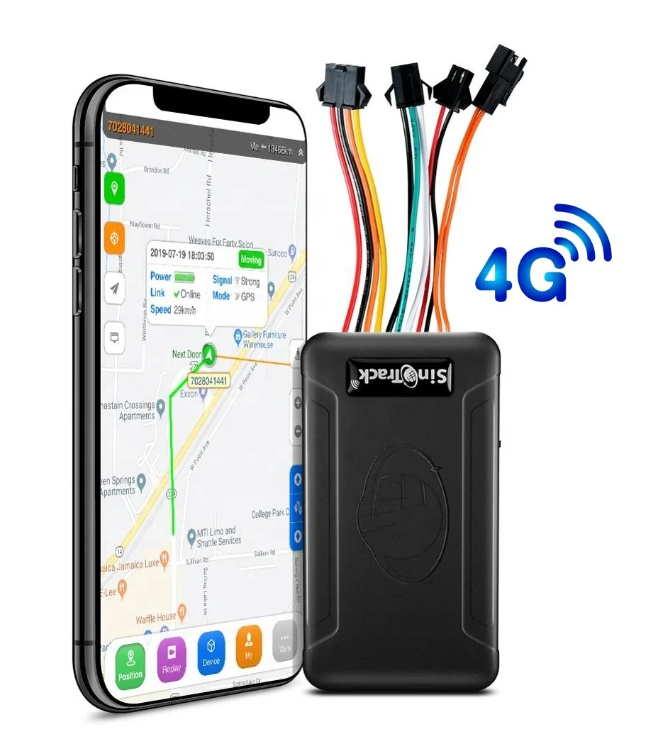 SinoTrack ST-906L 2G 4G ПУСТЬ GSM в режиме реального времени отслеживающее устройство Google Map 4G GPS трекер для Австралии