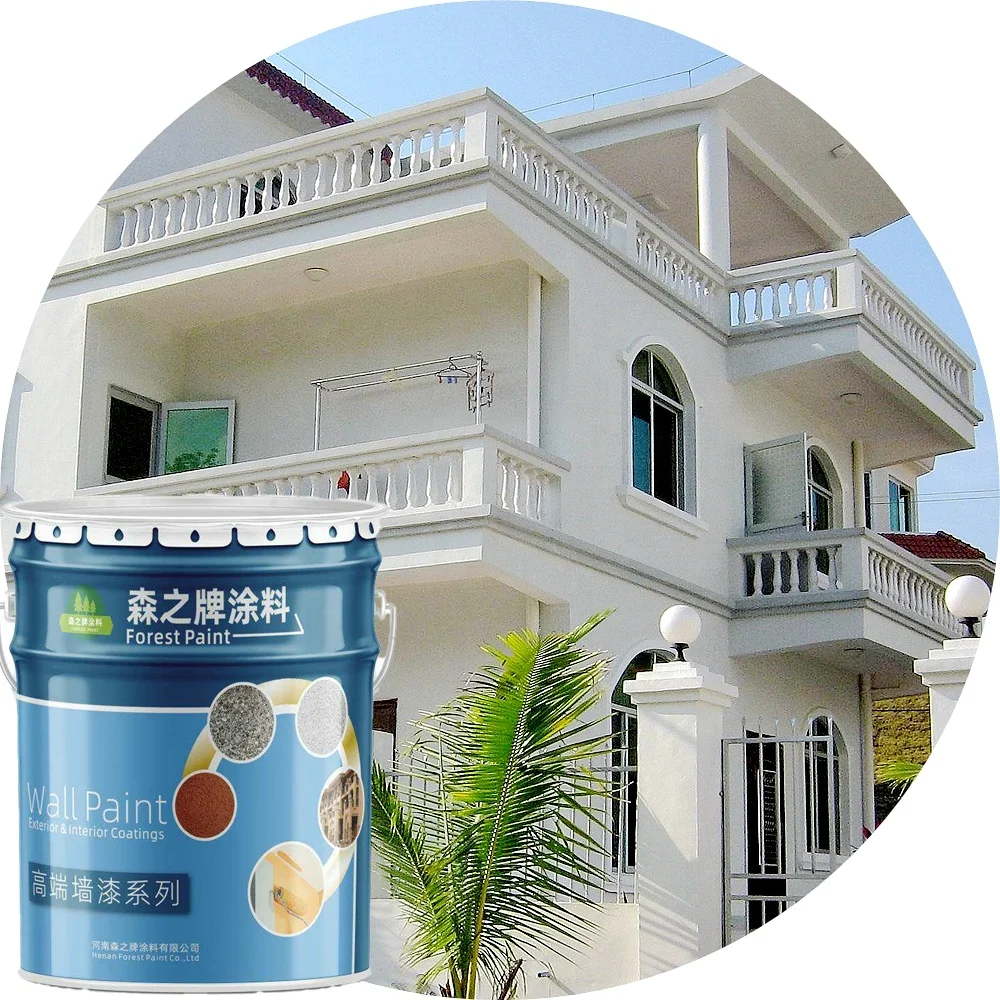 Wholesale House Paint Manufacturer Price Free Sample Easy Home Decor Housing Exterior Wall Latex Oil Paint
