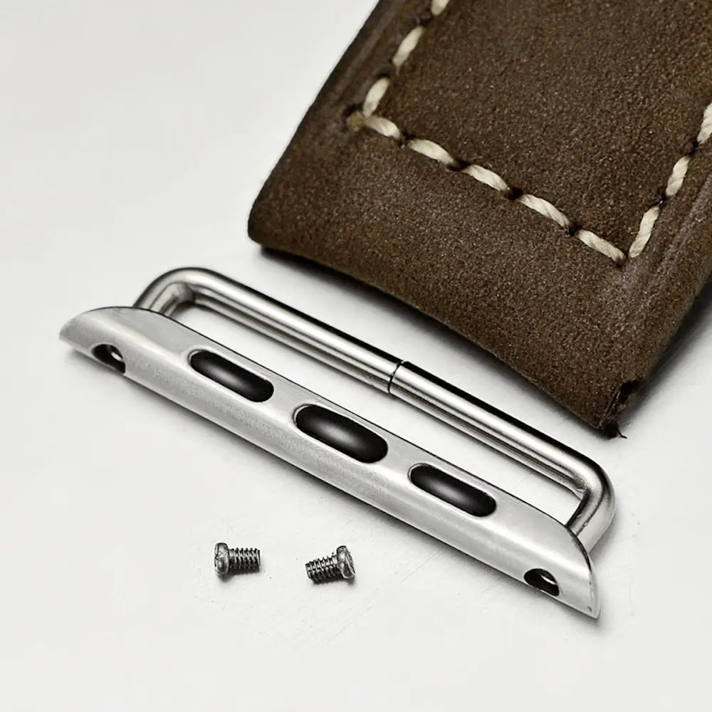 Wholesale Stainless Steel Adapter For iWatch 38MM 40MM 42MM 44MM Band Connector For Apple Watch Series 4 3 2 1 Strap Adapter