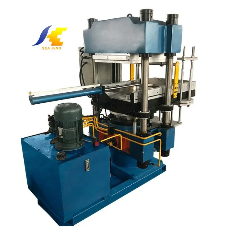 100Ton 600*600mm Rubber Dumbbell vulcanizing press machine