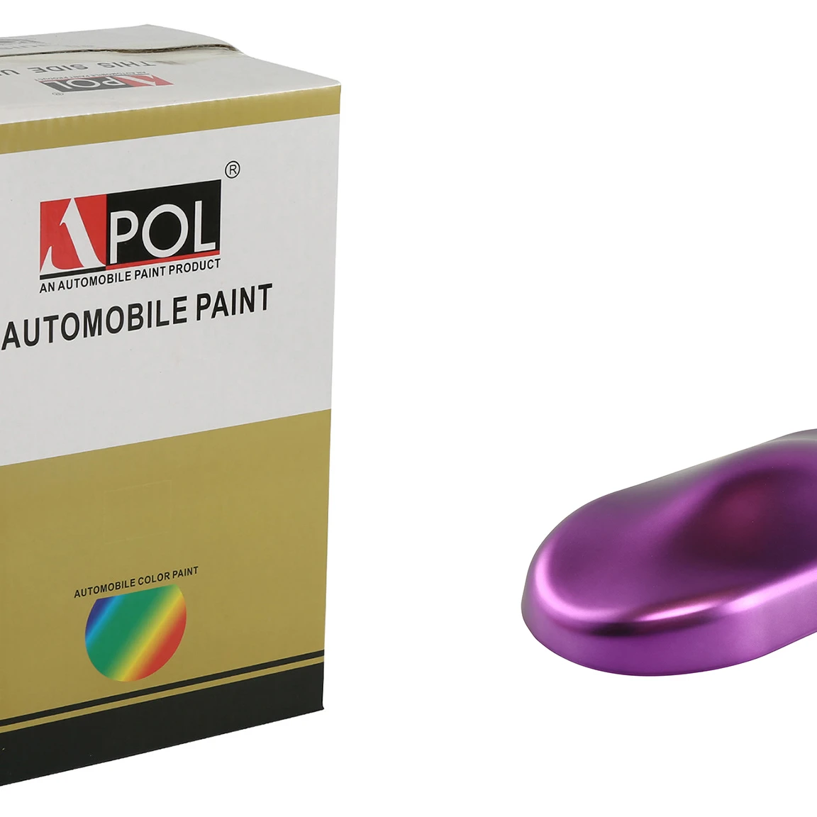 2k Color Super international black car paint for  scratch repair