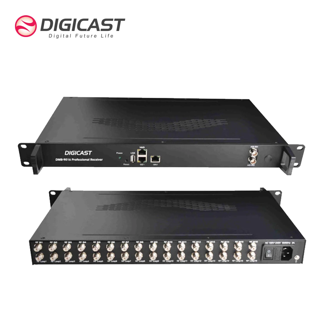 Продвижение 8 каналов IRD ТВ цифровой приемник декодер DVB-S/S2/T/T2 RF DVB к IP Шлюз