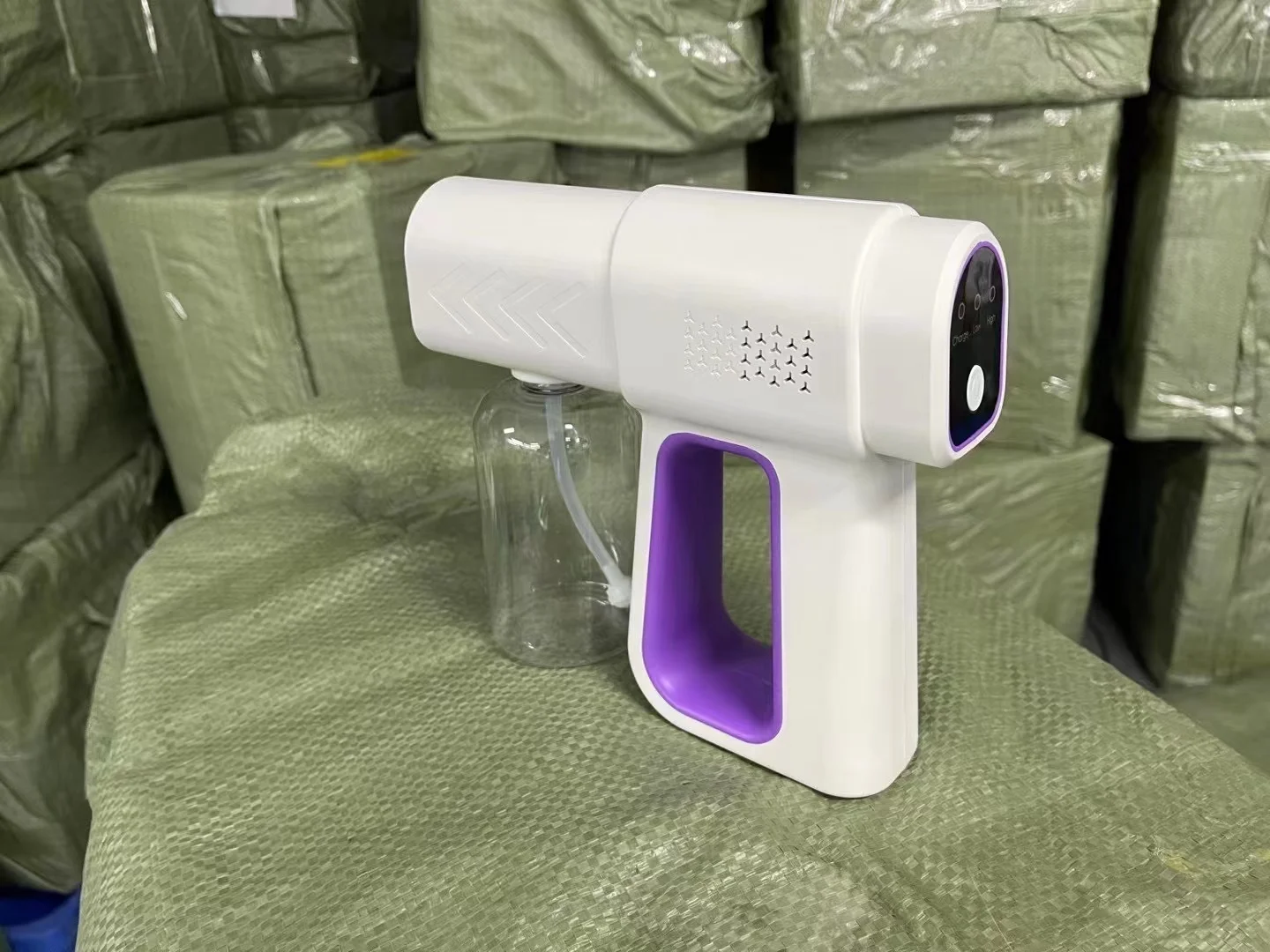 K6X Nano Ультра мощный электрический портативный синий луч макрокрасота анион синий паровой распылитель