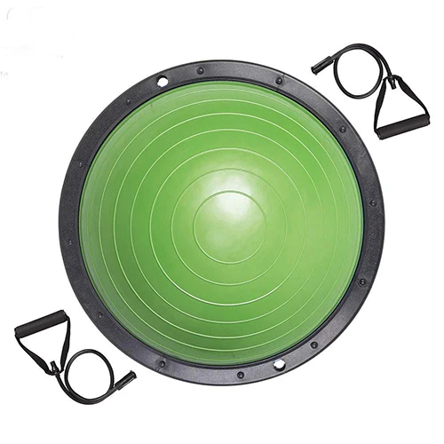 58cm Gym Half  Balance Pilates Yoga Bo Su Ball Trainer Strength Training Equipment Yoga Endurance