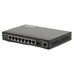 Лидер продаж 8 10/100 м портов Poe комбинированный переключатель Uplink для Ip-камеры