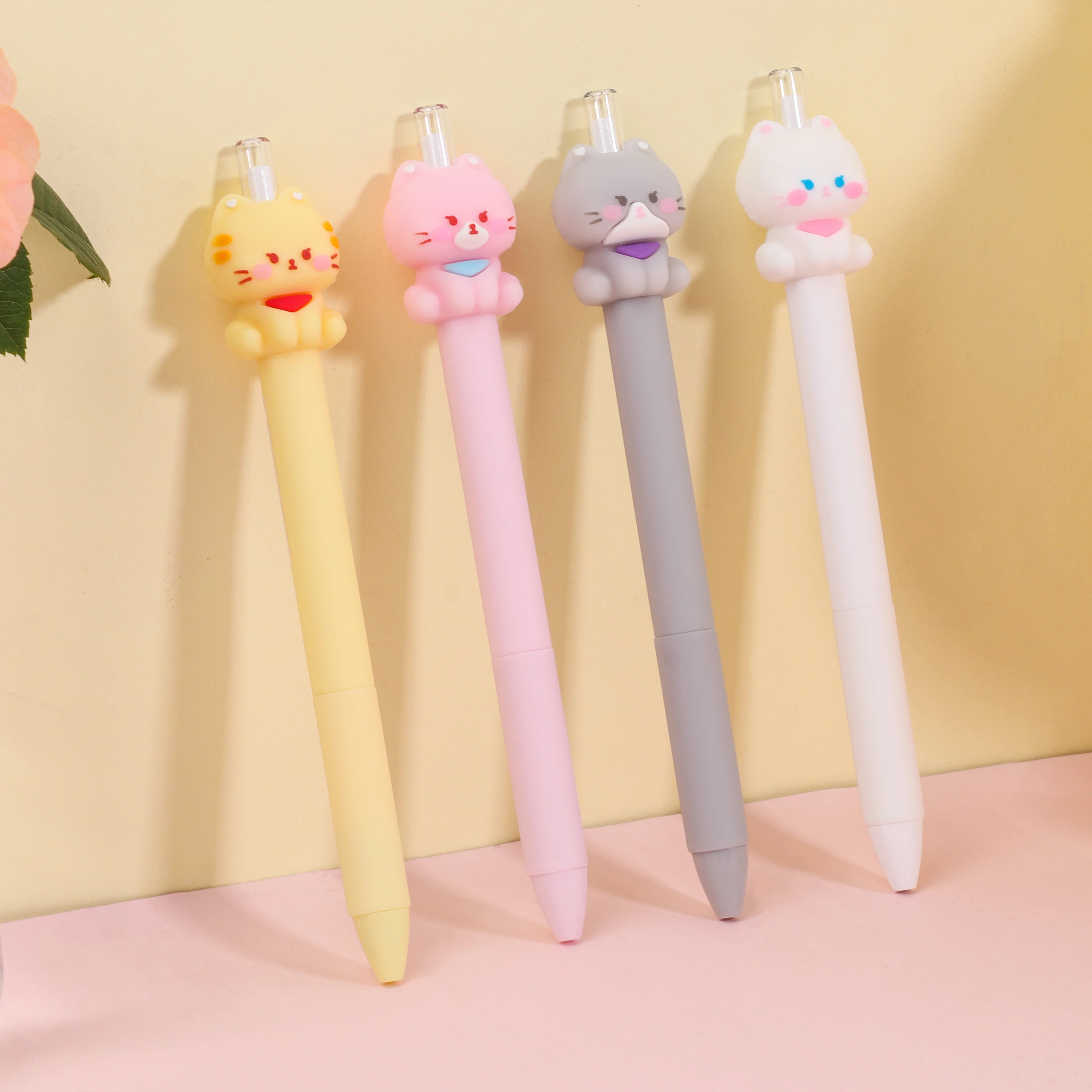 Custom Logo KUKI New School Stationer Cute Kawaii  Smooth Writing  Eternal Pencil  Black Pen Kids Girl