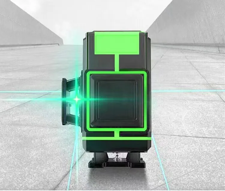 Accurate Measurement Green 360 Degree Self-leveling 4D Rotary Laser Levels land leveling machine