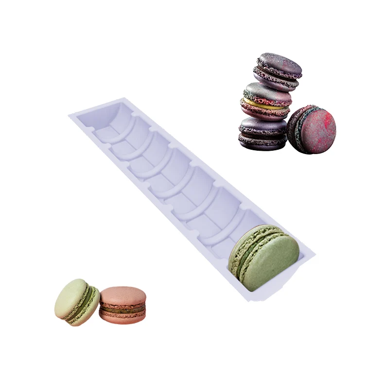 Eco biodegradable compostable customized christmas french 12 und 24pc bagasse macaron blister packaging tray clamshell  gift box