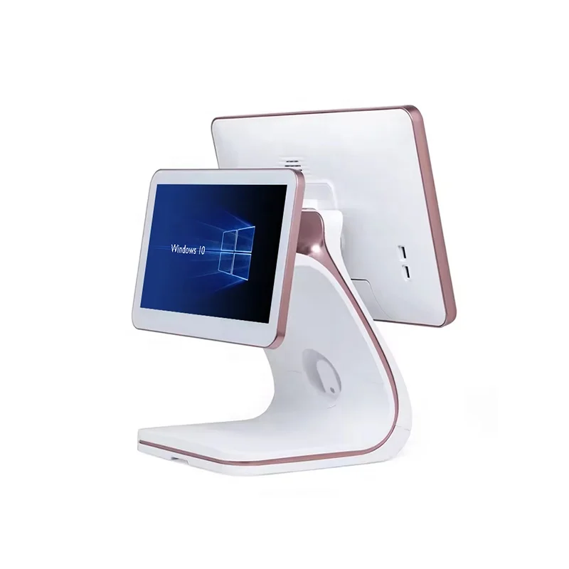 Windows 10/11 High Processor i5 8GB 128GB SSD Dual 15.6 Inch Display Customizable Cash Register POS Equipment