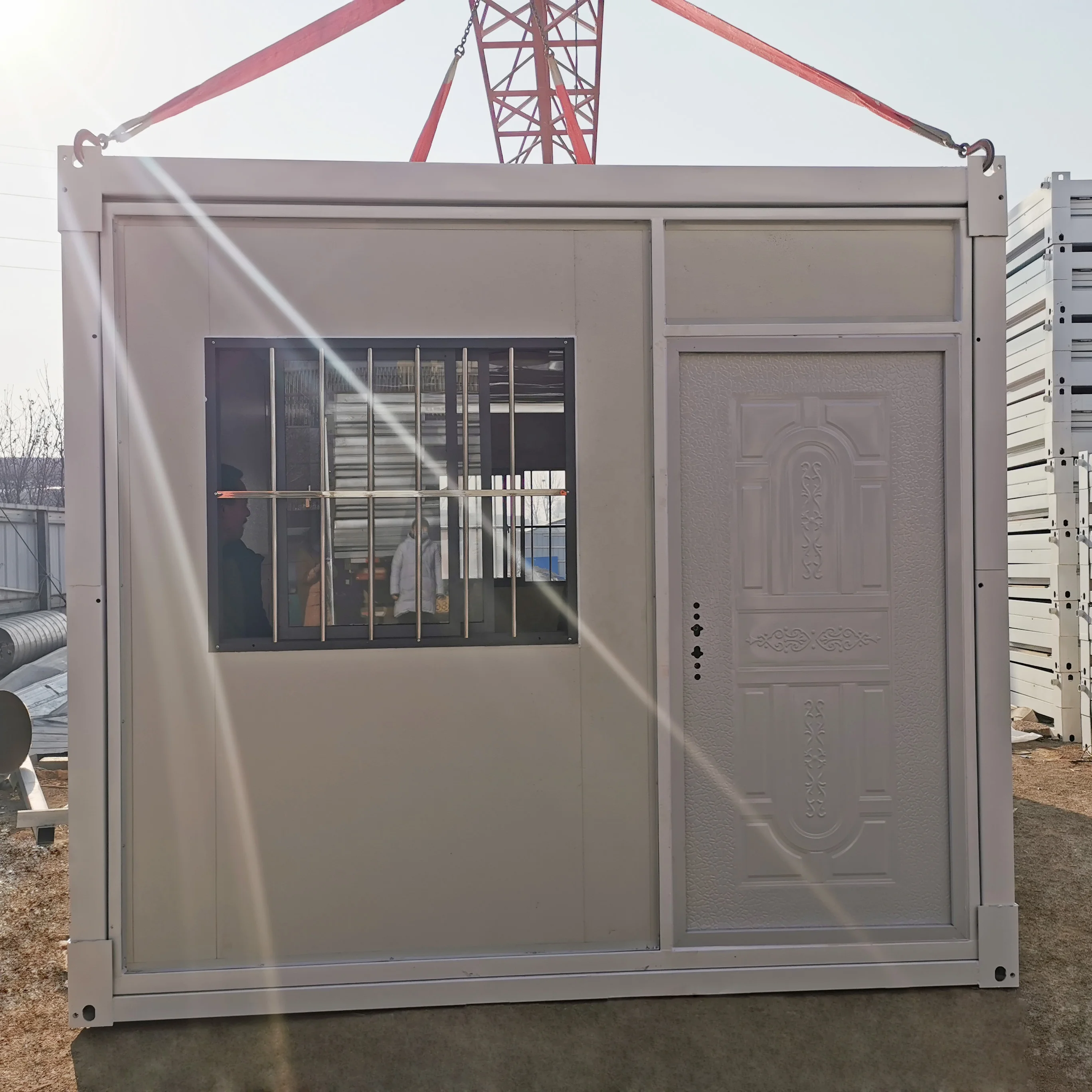 Prefabricated Mobile Folding Container House Home Office Storage Shop Hotel