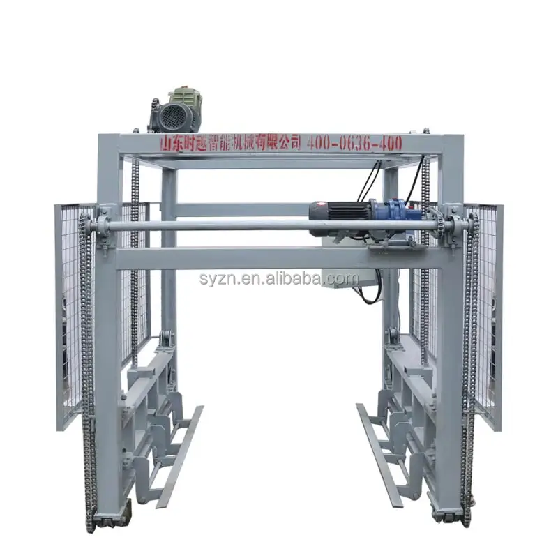 Full automatic double pallets stacker for block machine