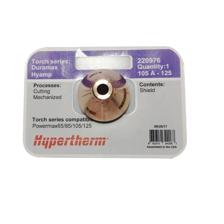 Hypertherm Good Quality Plasma Cutting Electrode And Nozzles 220182 220181