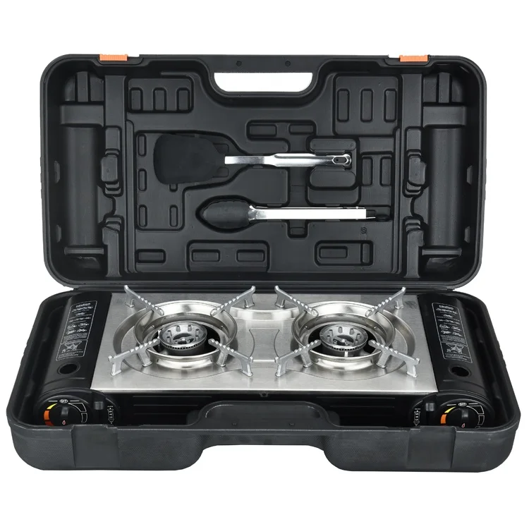 HIX оригинальная Заводская газовая плита с 2 конфорками