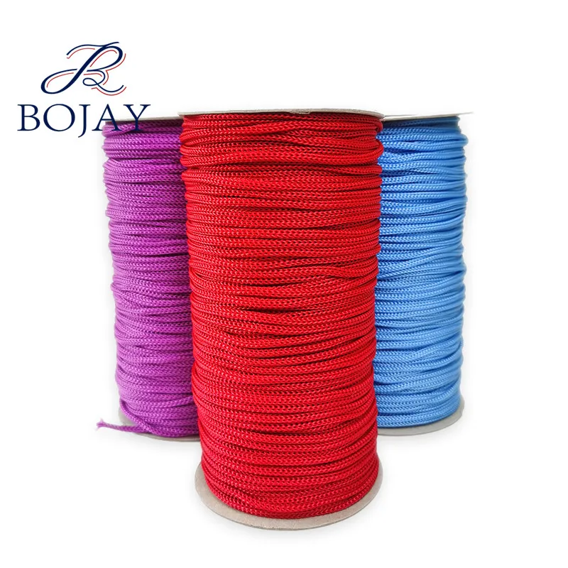 2025 New Arrival Bojay DIY Handmade Rope Yarn, 3mm Thickness 100% PP Yarn for Crochet bags