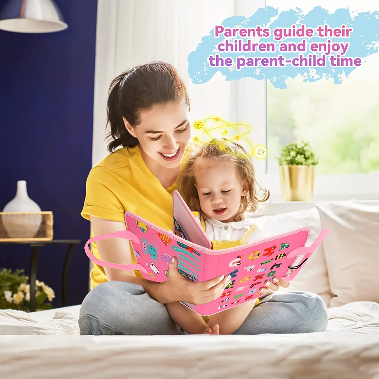 Custom Children Book Busy Board For Toddlers, Montessori Toys Busy Book Momtessorie Quiet Book Busy Board Toys