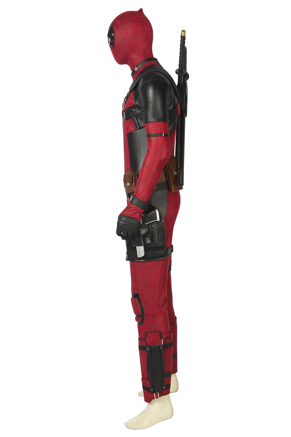  Костюм для косплея супергероя Марвел Уэйд Уинстон из игры «Dead pool 2» на Хэллоуин взрослых MTJ